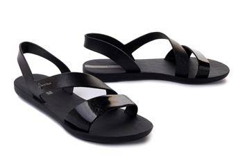 IPANEMA VIBE Sandal Fem 82429 black/glitter black, sandały damskie