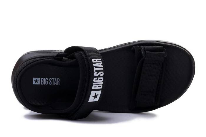 BIG STAR HH274A024 czarny, sandały damskie