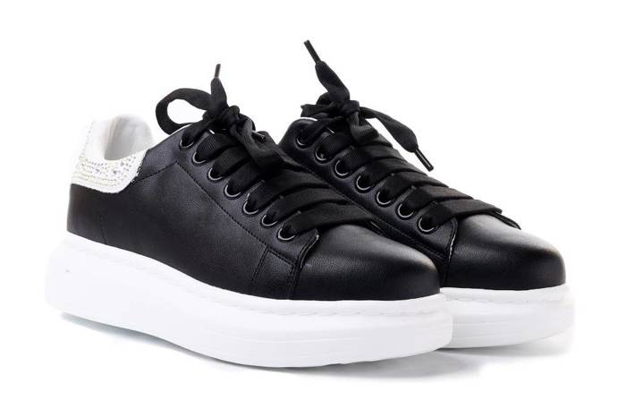 GOE JJ2N4052 black/white, sneakersy damskie
