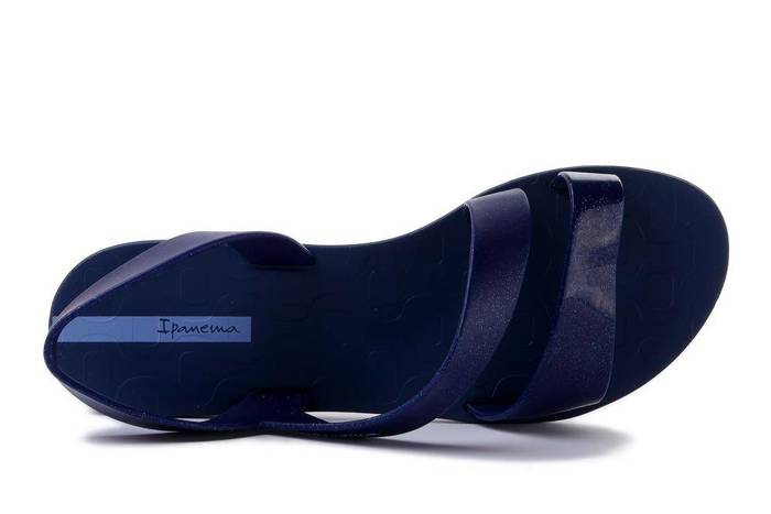 IPANEMA VIBE Sandal Fem 82429 blue/glitter blue, sandały damskie