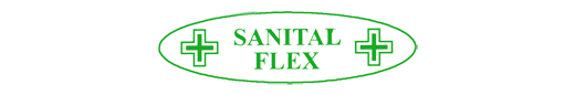 SANITAL FLEX 8041.17 black, sandały damskie