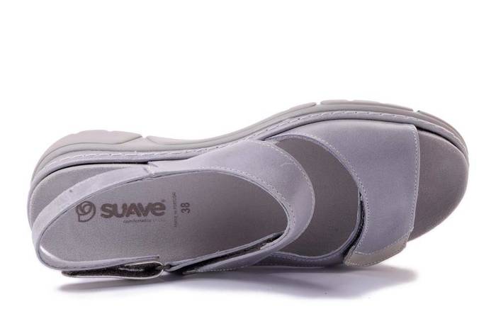 SUAVE 710065-91 ghost, sandały profilaktyczne damskie