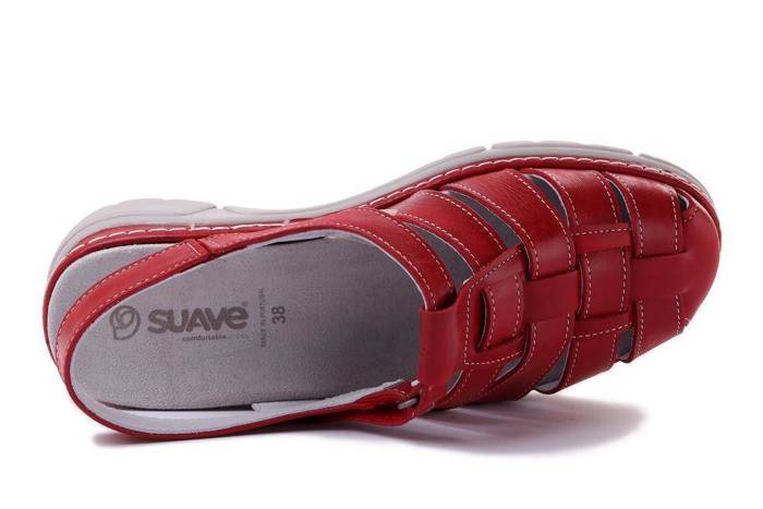 SUAVE 720018-04 ruby, sandały profilaktyczne damskie