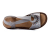 RIEKER 60880-90 metallic, sandały damskie