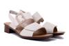 RIEKER 62663-60 beige, sandały damskie