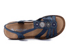 RIEKER 628G9-16 blue, sandały damskie