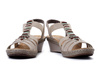 RIEKER V2451-62 beige, sandały damskie