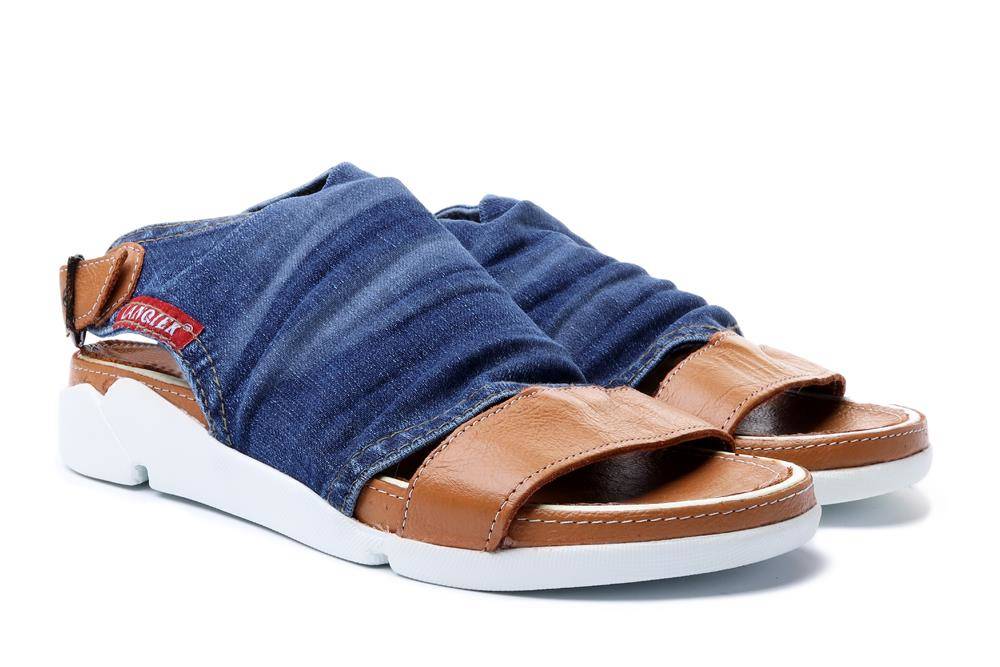 LANQIER 40C283 jeans, sandały damskie, sklep internetowy e-kobi.pl