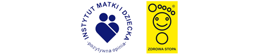 Pozytywna opinia Instytu Matki i Dziecka oraz Znak Zdrowa Stopa dla butów marki BARTEK, sklep internetowy e-kobi.pl