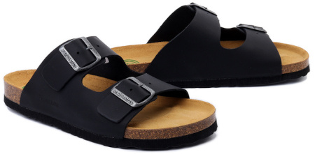 DR. BRINKMANN 600390-1 schwarz, klapki profilaktyczne damskie