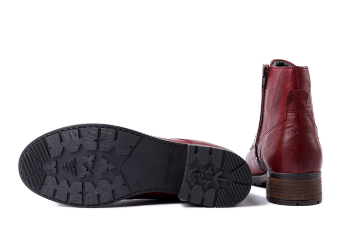 JOSEF SEIBEL 75317 VL160 410 Kate 17 bordeaux, trzewiki damskie