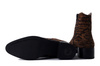 WONDERS D-1801 tabac, botki damskie