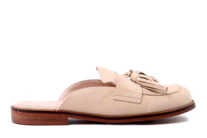 WONDERS A-4610 beig, klapki damskie