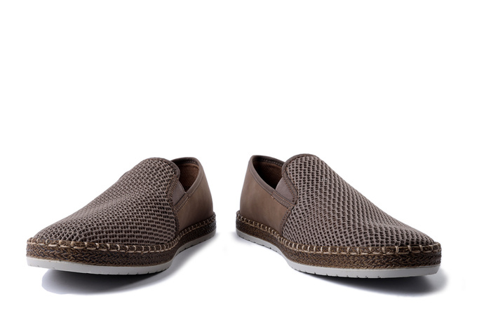 RIEKER B5265-65 beige, pólbuty męskie