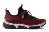 RIEKER 45973-36 red, półbuty damskie