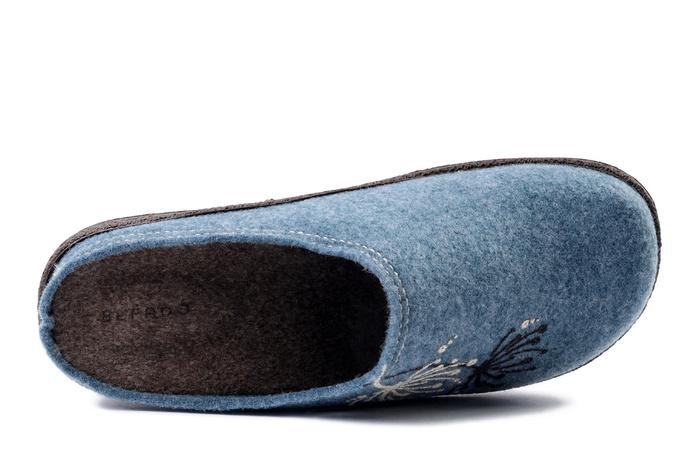BEFADO 155D 188 niebieski, kapcie damskie