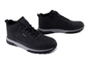 RIEKER TEX B9300-00 black, półbuty męskie