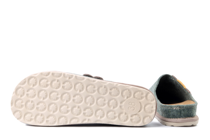 INBLU CS-43 068 zielony, kapcie damskie