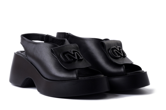 BOCCATO 500 4700 27 TSYH black, sandały damskie