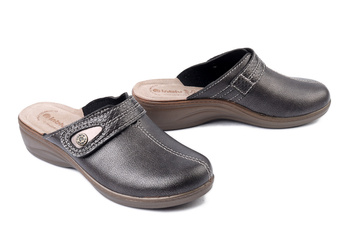 INBLU LY-80 045 szary, kapcie damskie