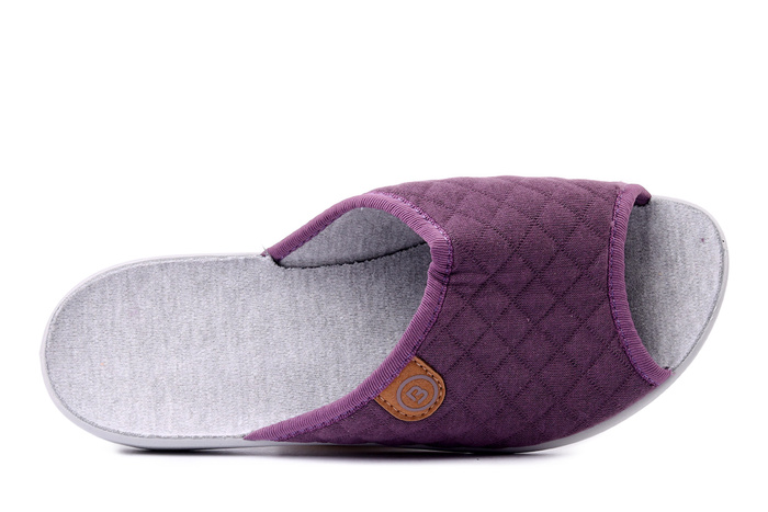BEFADO 255D 010 fiolet, kapcie damskie
