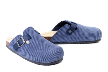 DR. BRINKMANN 320278-05 blau, kapcie damskie
