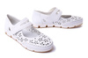 RIEKER 49977-80 white, półbuty damskie