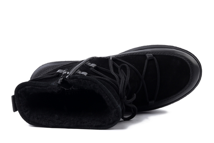 RIEKER TEX Y0051-00 black, śniegowce damskie