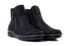 RIEKER 73357-00 black, botki damskie
