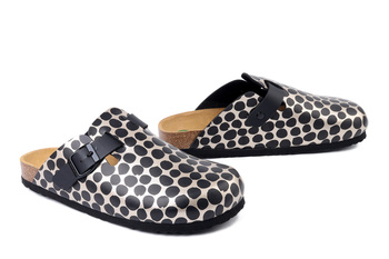 DR. BRINKMANN 600113-01 schwarz, klapki damskie