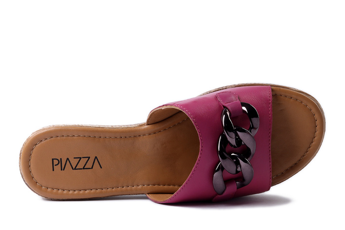 PIAZZA 900159-43 pink, klapki damskie