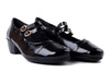 RIEKER 41758-00 black, czółenka damskie
