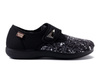 MANITU 340079-01 schwarz, kapcie damskie