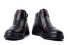 MANITU 990689-01 schwarz, botki damskie