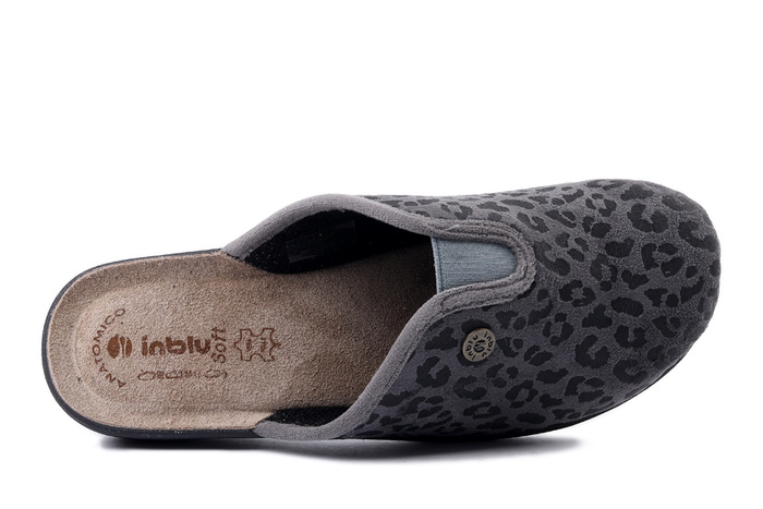 INBLU LV-16 025 szary, kapcie damskie