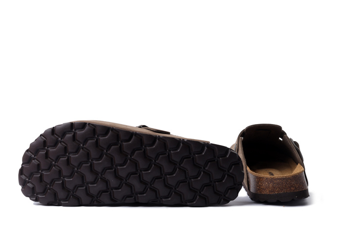 DR. BRINKMANN 600132-07 olive, klapki damskie/męskie