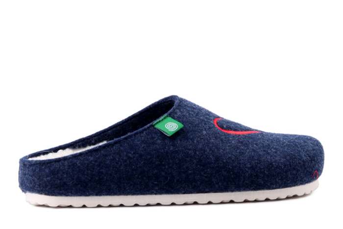 DR. BRINKMANN 320270-05 blau, kapcie damskie