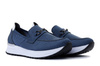 RIEKER N7455-14 blue, półbuty damskie