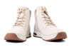 RIEKER 44555-60 beige, trzewiki damskie