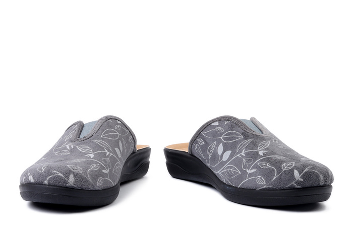 INBLU CF-49 025 szary, kapcie damskie