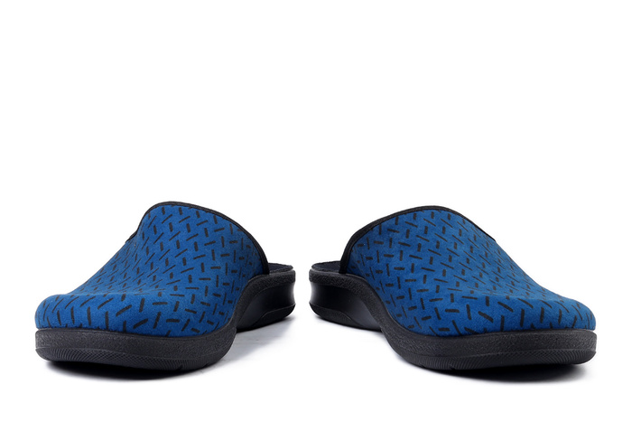 BEFADO 548M 046 granat, kapcie męskie