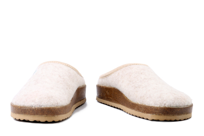 DR. BRINKMANN 320264-81 offwhite, kapcie damskie