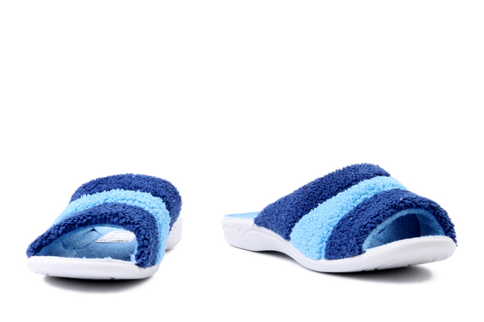 ADANEX 29958 SAK8WVV niebieski, kapcie damskie