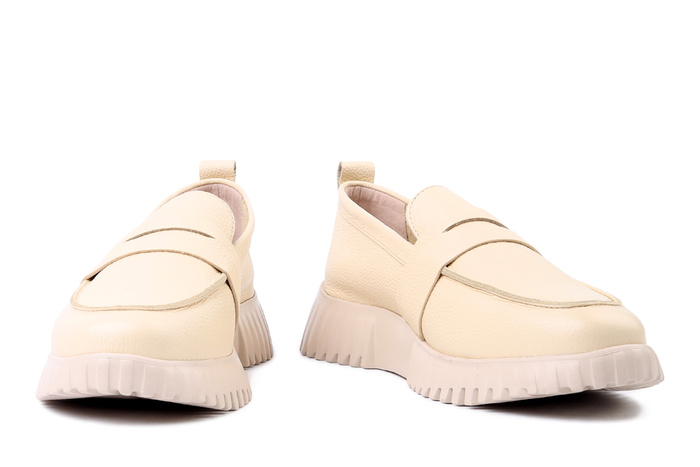 WONDERS A-4410 vanila, półbuty damskie