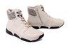 RIEKER 45955-60 beige, trzewiki damskie