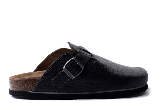 DR. BRINKMANN 600419-1 schwarz, klapki męskie
