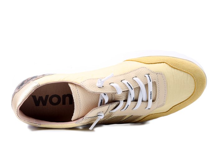 WONDERS A-24100 vanila, półbuty damskie