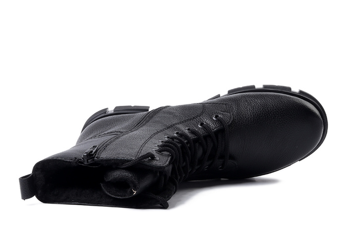 RIEKER Y7116-00 black, trzewiki damskie