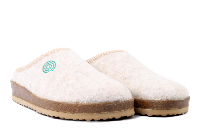 DR. BRINKMANN 320264-81 offwhite, kapcie damskie