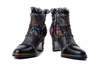 LAURA VITA 0007312 Ledao 35 noir, botki damskie